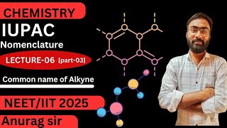 Common name of alkyne  Organic Chemistry  Chemistry [upl. by Lakym]