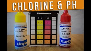 How to test pool water Learn how to test chlorine level and PH of pool water using a Taylor kit [upl. by Addiego914]