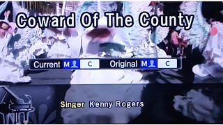 COWARD OF THE COUNTRY Kenny Rogers 🎵Karaoke Version🎵 [upl. by Castera372]