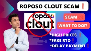 ROPOSO CLOUT SCAM ALERT  BEST SUPPLIER FOR INDIAN DROPSHIPPING [upl. by Jacoba779]