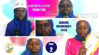 2 5éme promotion des élèves du Dara Daroul Mouminati édition 2020 [upl. by Aikcin]