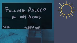 M4A Falling Asleep in My Arms Sleep Aid Trouble Sleeping ASMR Clingy BFE [upl. by Hogg304]