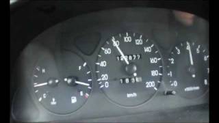 Daewoo Lanos 16 16V acceleration [upl. by Renmus]