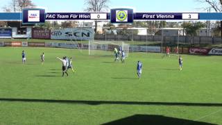 U15s  First Vienna v FAC Team Für Wien  131012 [upl. by Ettezzil]