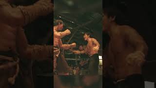 Tony Jaas Muay Thai Ring Fight  Ong Bak Fight Scene shorts tonyjaa muaythai viral short [upl. by Naellij]