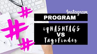 IQhashtags vs TagsFinder tutorial jak szukać hashtagów [upl. by Heisel443]