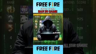 Finally Hacker or Panel User ID Ban  freefire freefireshorts [upl. by Analat]