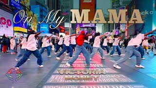 DANCE IN PUBLIC NYC Victoria Monét  On My Mama Dance Cover by Not Shy Dance Crew [upl. by Oiziruam507]