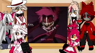 HAZBIN HOTEL React To ALASTOR ANGST  Gacha Reacts Inspired ❤ ALL PARTS [upl. by Zetrom]