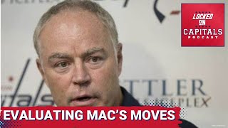 Evaluating Brian Maclellans moves How much better are the Capitals now Draft review [upl. by Eitsyrhc]