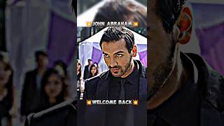 JOHN ABRAHAM  WELCOME BACK MOVIE shorts johnabraham status attitude movie [upl. by Giltzow]