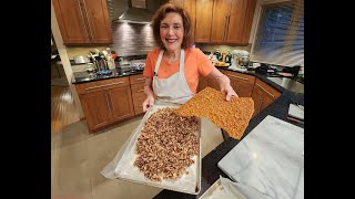 Chocolate Macadamia Praline Crunch with Chef Gail Sokol [upl. by Oinesra485]