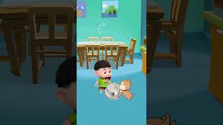 Sssttt🤫Dont disturb the sleeping person shorts cartoon family comedy [upl. by Copp48]