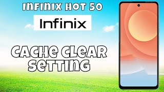 Clear cache infinix Hot 50  How to clear cache  How to set cache data  Cache clear setting [upl. by Nanete]