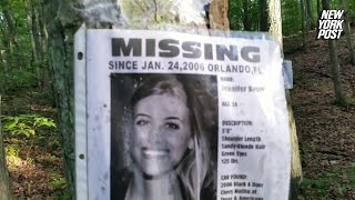 Hiker in the Woods Stumbles Upon Dozens of Missing Person Posters  New York Post [upl. by Tronna]