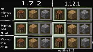 17 vs 112 vs Windows 10 Minecraft Graphics Comparison [upl. by Lytton511]