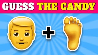 Guess the CANDY by Emoji 🍬  Emoji Quiz 2024 [upl. by Robma902]