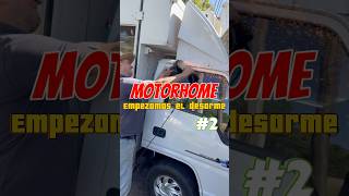 Motorhome 2  Inodoro nuevo y empezamos la reforma [upl. by Lanti601]