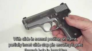 Kahr Pistol Disassembly amp Reassembly K Series [upl. by Alat]