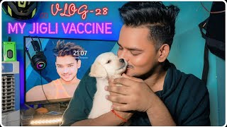 NEW MEMBER KA WELCOME HO RAHA HAY VLOG 28 Dog vaccine Bangalore medical Odia vlog newvlog [upl. by Farley]