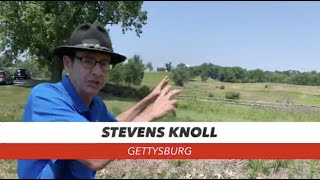 Talking Cemetery and Culps Hill atop Stevens Knoll 157th Anniversary of Gettysburg Live Day 3 [upl. by Anivel]