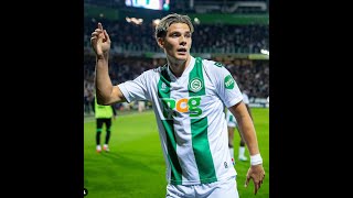 Brynjólfur Darri Willumsson first goal for Groningen 1492024 [upl. by Nnail853]