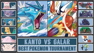 BEST KANTO vs BEST GALAR  Best Pokémon Tournament Battle 1 [upl. by Fernas]