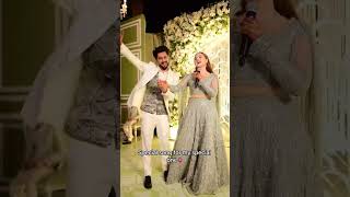 Song dedicated by hussin tareen for rabeeca Khan cute love ♥️ engagement [upl. by Oleg979]