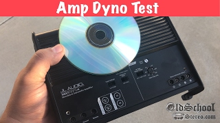 JL Audio XD6001 v2 Amp Dyno Test [upl. by Selbbep]