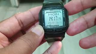 CASIO DB36 DIGITAL WATCH HINDI [upl. by Herald]