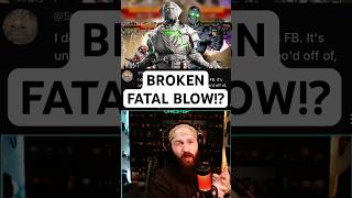 Noobs Fatal Blow is OP Wrong  Mortal Kombat 1 [upl. by Eibur]