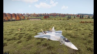 Russian T50 Jet Flyby  ARMA 3 Exile [upl. by Japha]