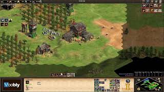 Voobly AOE2 16 Nomad Goths vs Bengalis [upl. by Forlini]