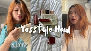 350 Yesstyle Haul  20 trendy cloth Korean Cosmetic  aesthetic cloth [upl. by Cloe]