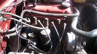 motor de nissan pick up datsun estaquitas 720 j18 en funcionamiento [upl. by Stent]