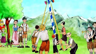 Maibaum Lied  Sternschnuppe Kinderlieder  CD Bayerische Kinderlieder [upl. by Ettelocin]