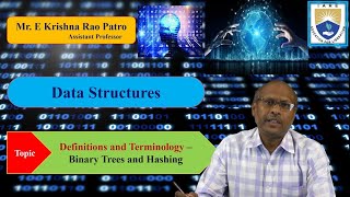 Definitions and Terminology in AVL Tree MWay Search Tree and Hashing by Mr E Krishna Rao Patro [upl. by Chivers754]