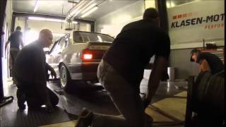 Audi 80 Quattro 20V Turbo GTX4094R on Dyno 803PS  810NM 31Bar [upl. by Yecad175]