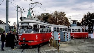 Zentralfriedhofsverkehr 1987 der Wiener Straßenbahn [upl. by Anaujik]