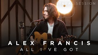 Alex Francis performs All Ive Got live with Stabal Stabal Session [upl. by Lelith]