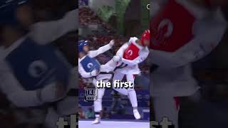 HOW TO DOUBLE ROUNDHOUSE KICK in taekwondo [upl. by Seldun]