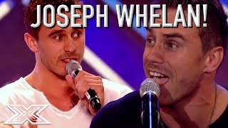 Joseph Whelans AUDITION PERFORMANCES  ROOM AREA  BOOTCAMP  X Factor Global [upl. by Tadio405]