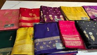 Bangalore Wholesale Exclusive Premium Cotton Saree Kolkata Designer Saree 30Discount Sale [upl. by Rossy]