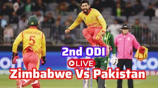 Zimbabwe Vs Pakistan 2nd ODI Cricket match Prediction today live streaming [upl. by Mihalco]