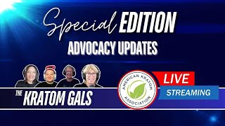 The Kratom Gals American Kratom Association Advocacy Updates [upl. by Neils875]