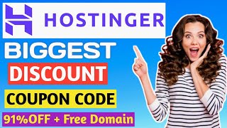 Hostinger Coupon Code Latest Upto 80OFF  Hostinger Promo Code Deal [upl. by Chalmer992]