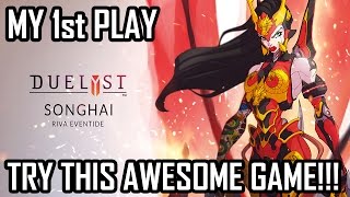 Introduction to DUELYST My 1st Play This turns out to be an AWESOME game [upl. by Yrffej]