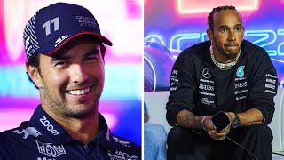 Sergio Perez proves F1 fans right as Lewis Hamilton suffers 10year first [upl. by Hadeehsar288]