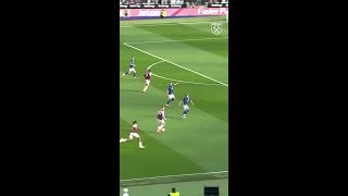 Four Goals against Ipswich ⚽ westham premierleague football [upl. by Zirtaeb]