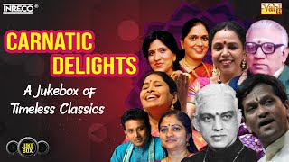 Carnatic Delights  A Jukebox of Timeless Classics  Carnatic Devotional Songs  Bombay SJayashri [upl. by Eniamaj258]